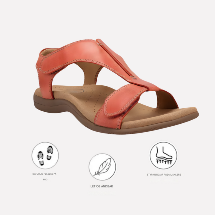 Ergonomiske sandaler til kvinder