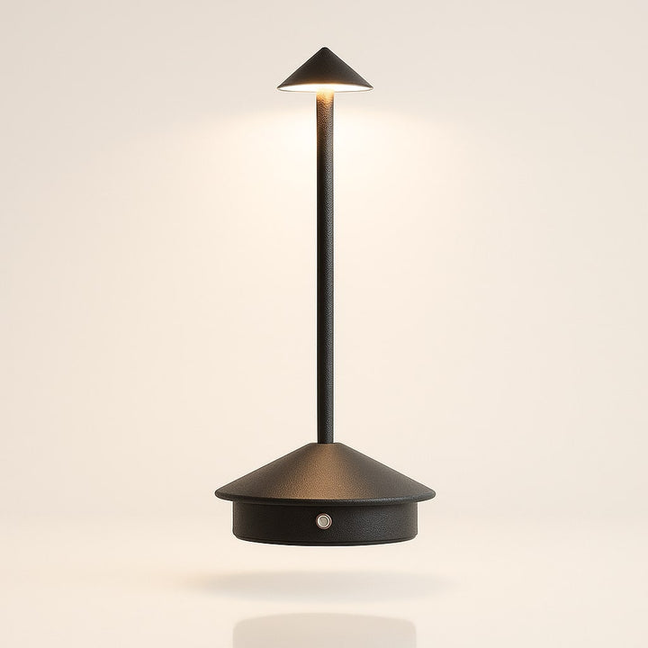 Bordlampe med batteri | Trådløs bordlampe | Dæmpbar touch-lampe | Lunelle
