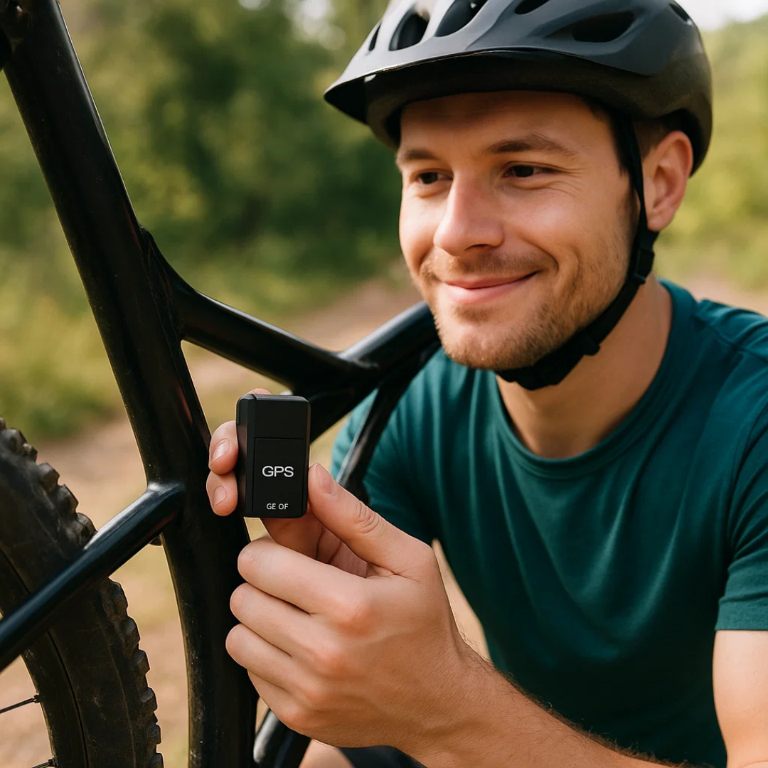Tracktor | Mini GPS-tracker med lyd, magnet & realtidssporing