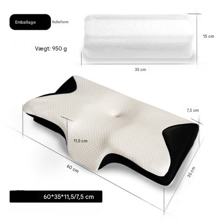 Butterfly-formet sovepude