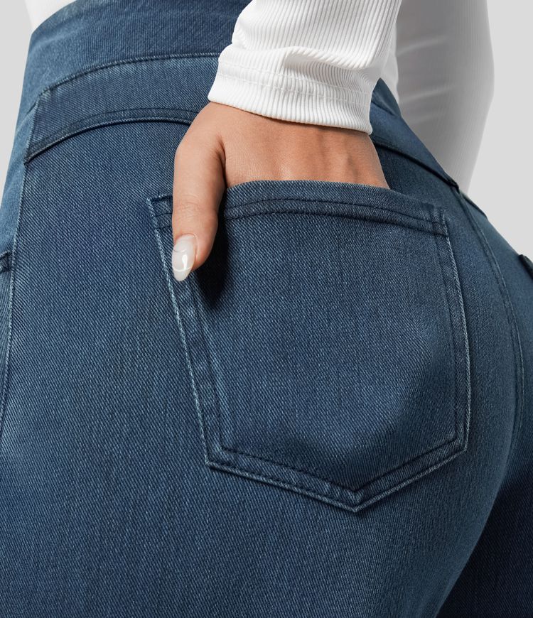 Højtaljede bukser - stretch og komfort hele dagen