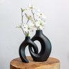 Gleora | Unik blomstervase - flettet design