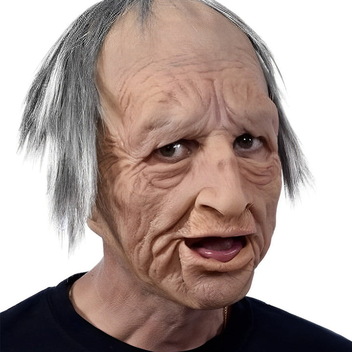 Realistisk unisex-ansigtsmaske til cosplay og Halloween