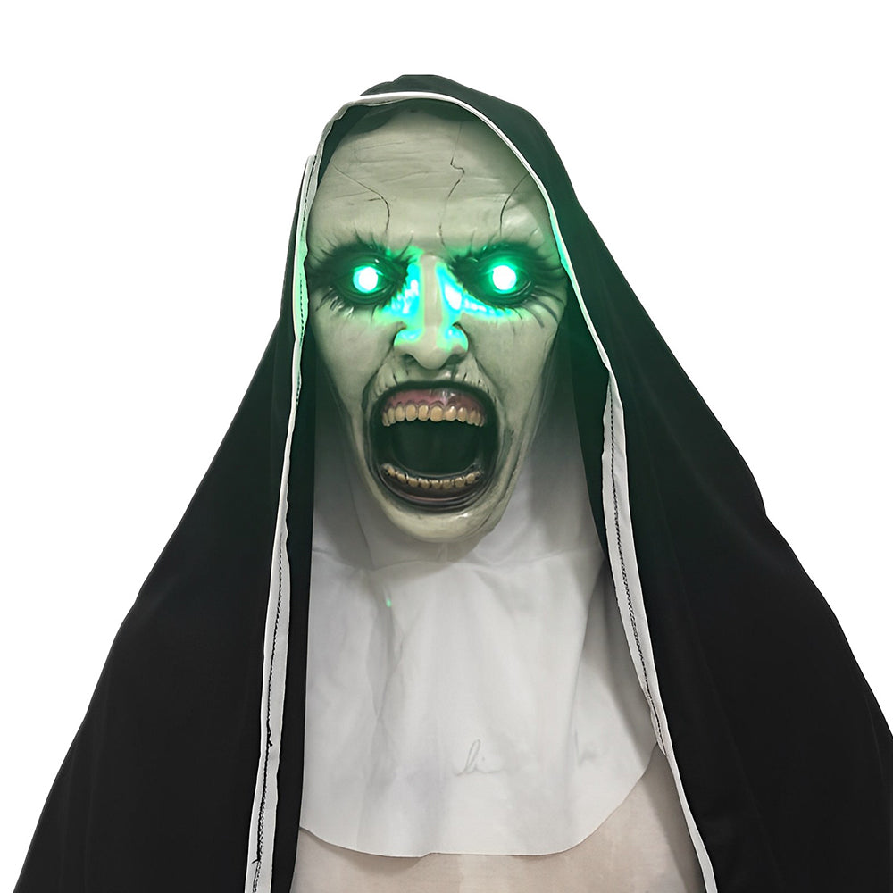 Realistisk unisex-ansigtsmaske til cosplay og Halloween