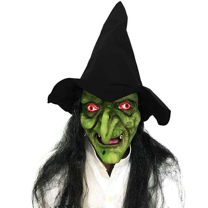 Realistisk unisex-ansigtsmaske til cosplay og Halloween