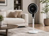 Justerbar stativventilator med 3D-osillation