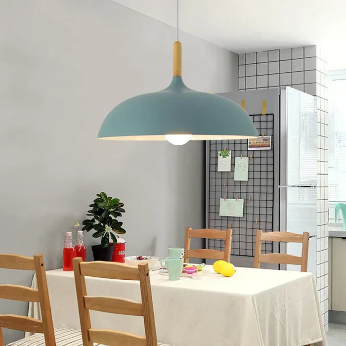 Loftlampe i skandinavisk eg | Moderne og energieffektiv