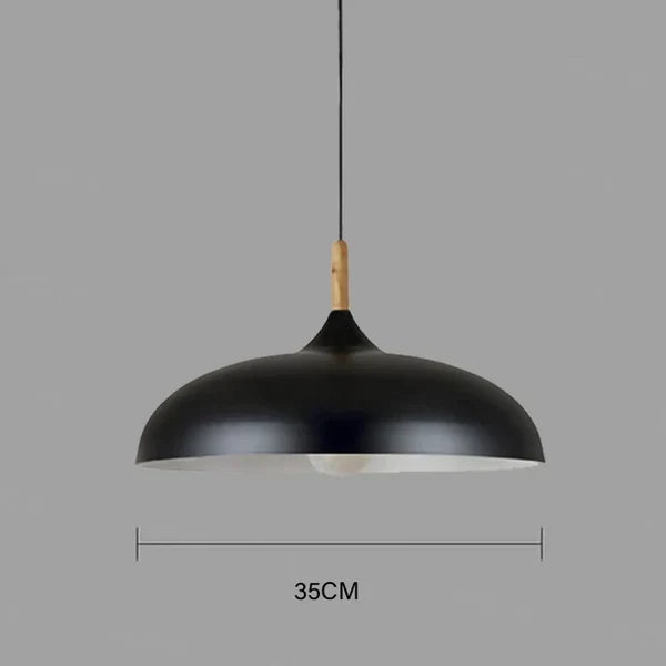 Loftlampe i skandinavisk eg | Moderne og energieffektiv