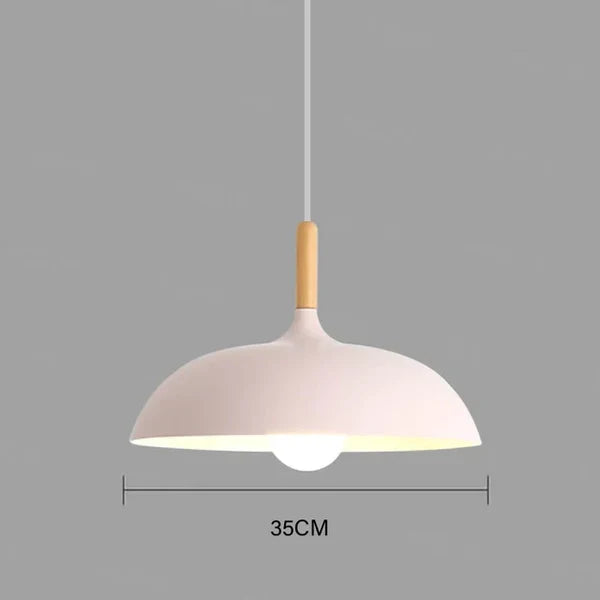 Loftlampe i skandinavisk eg | Moderne og energieffektiv