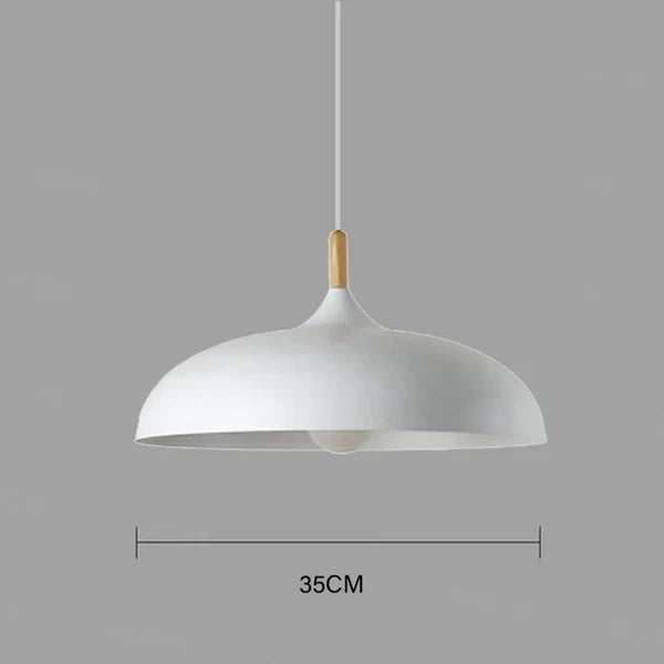 Loftlampe i skandinavisk eg | Moderne og energieffektiv