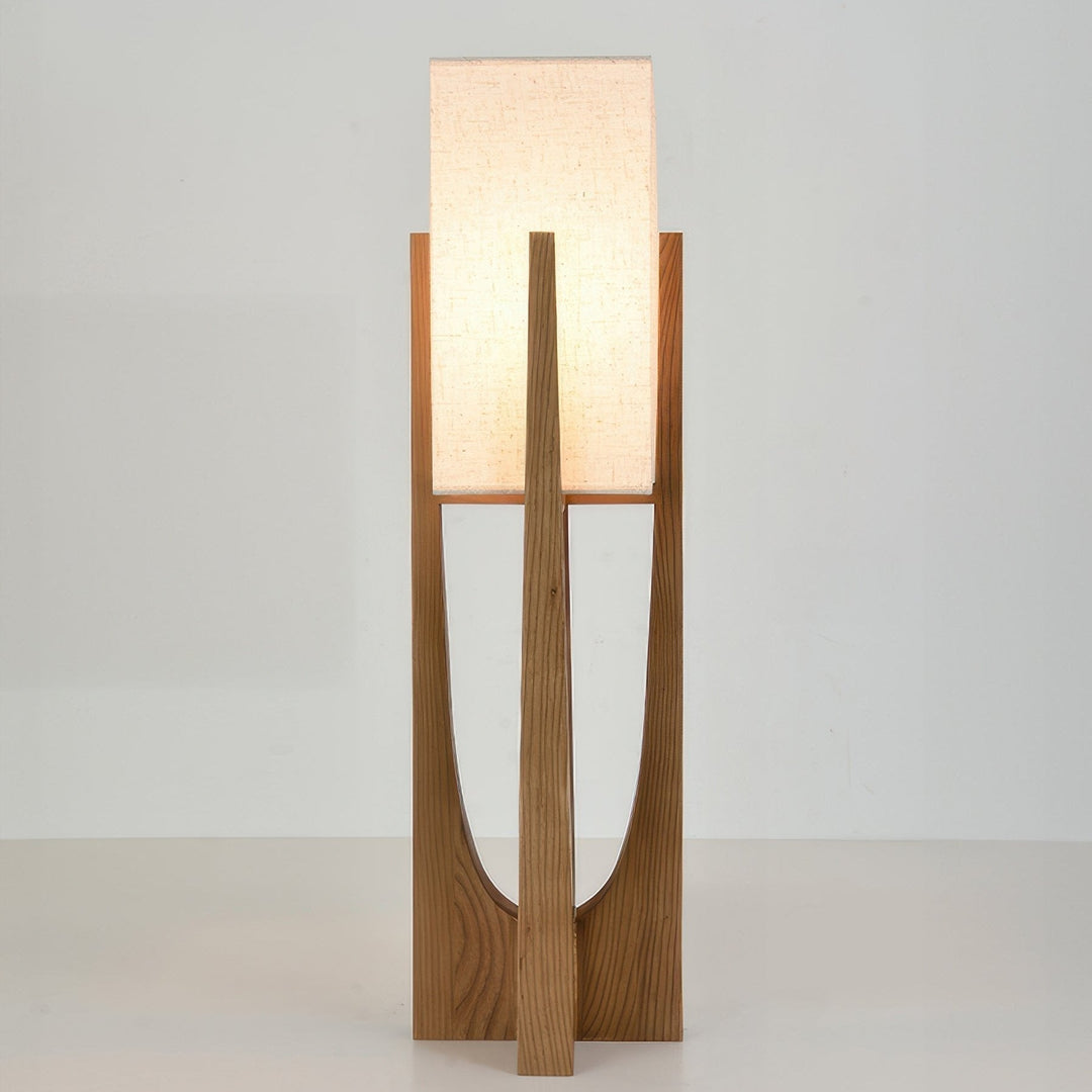 NaraLume gulvlampe i valnød | Minimalistisk og hyggelig