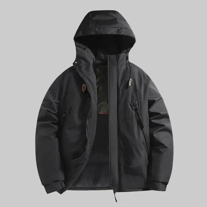 Herreisoleret hættejakke