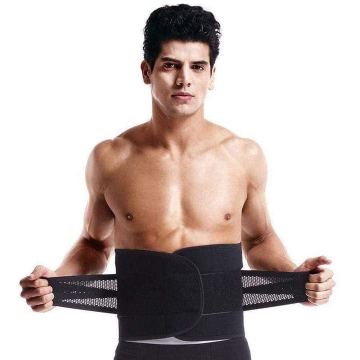 Slankebælte til mænd - Forbrænder mavefedt Slim Sweat Belt