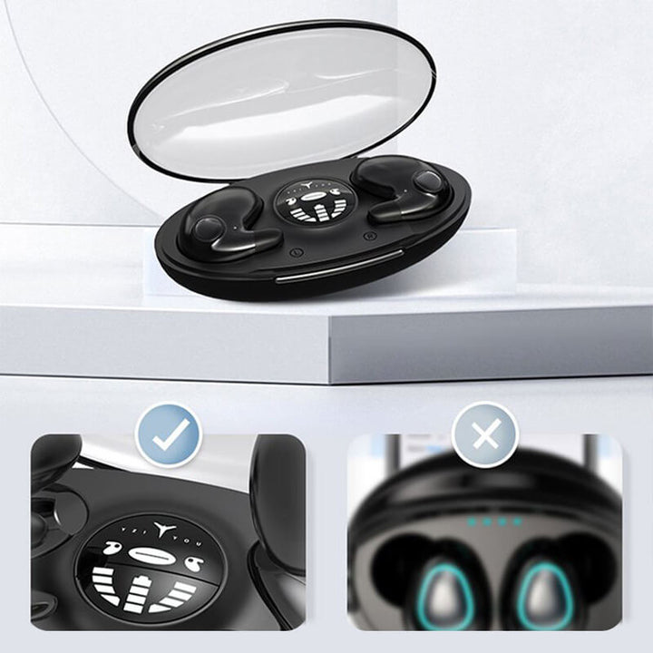 PureSound SleepPro ørepropper | Hi-Fi-lyd og trådløse ørepropper med Bluetooth 5.3 til støjreduktion, ideelle til søvn og meditation