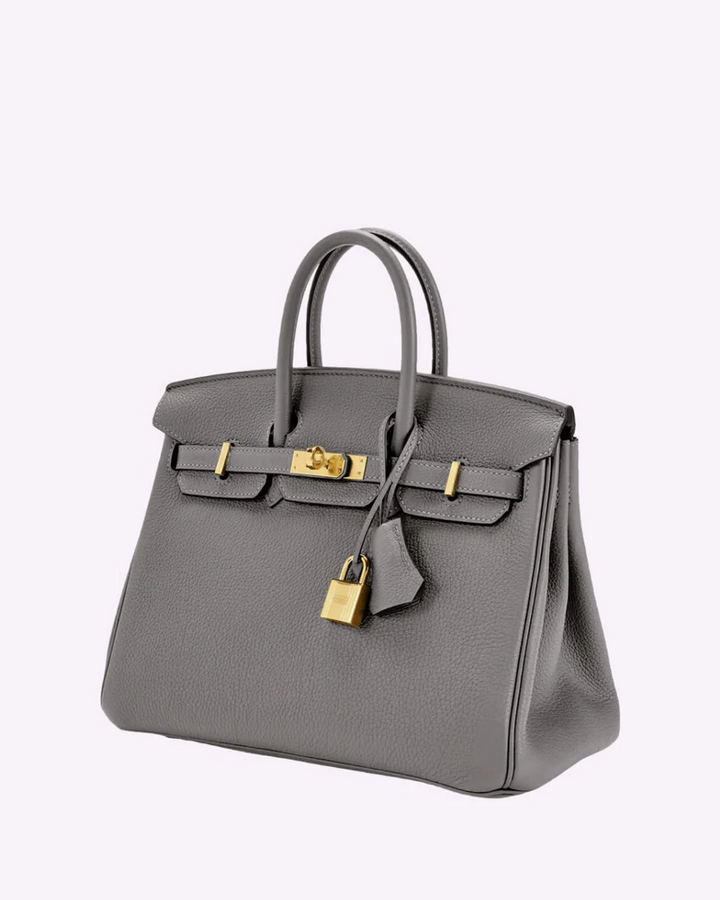 Luksus lædertotalbag til damer - elegant taske til arbejde og rejser
