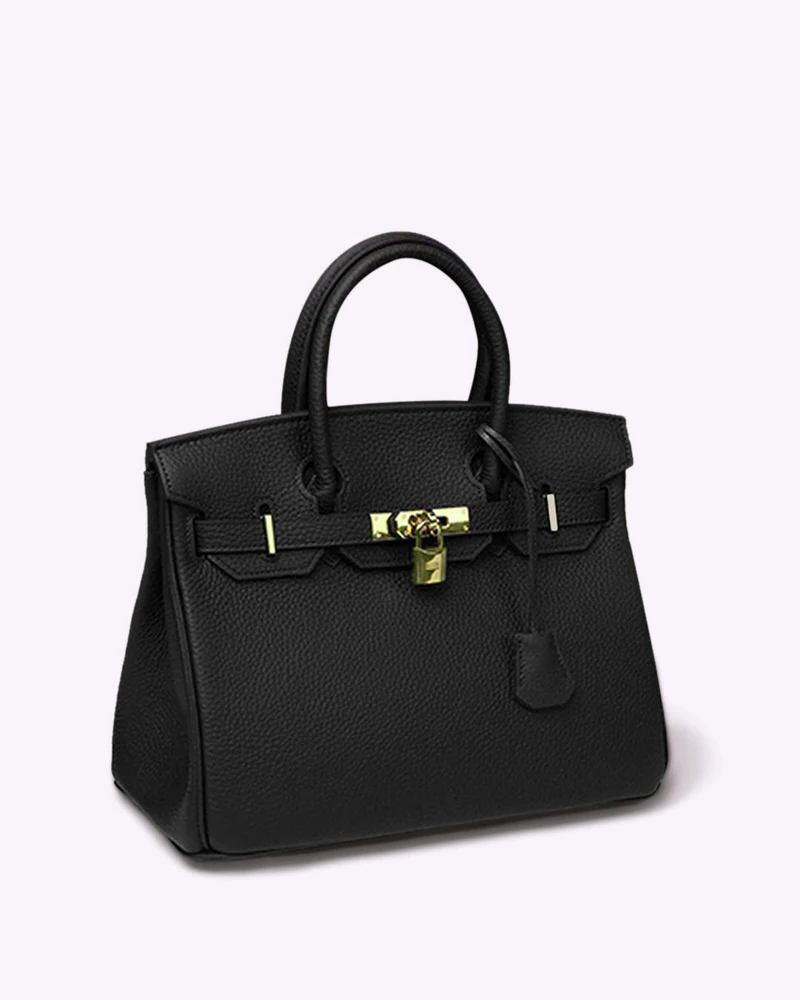 Luksus lædertotalbag til damer - elegant taske til arbejde og rejser