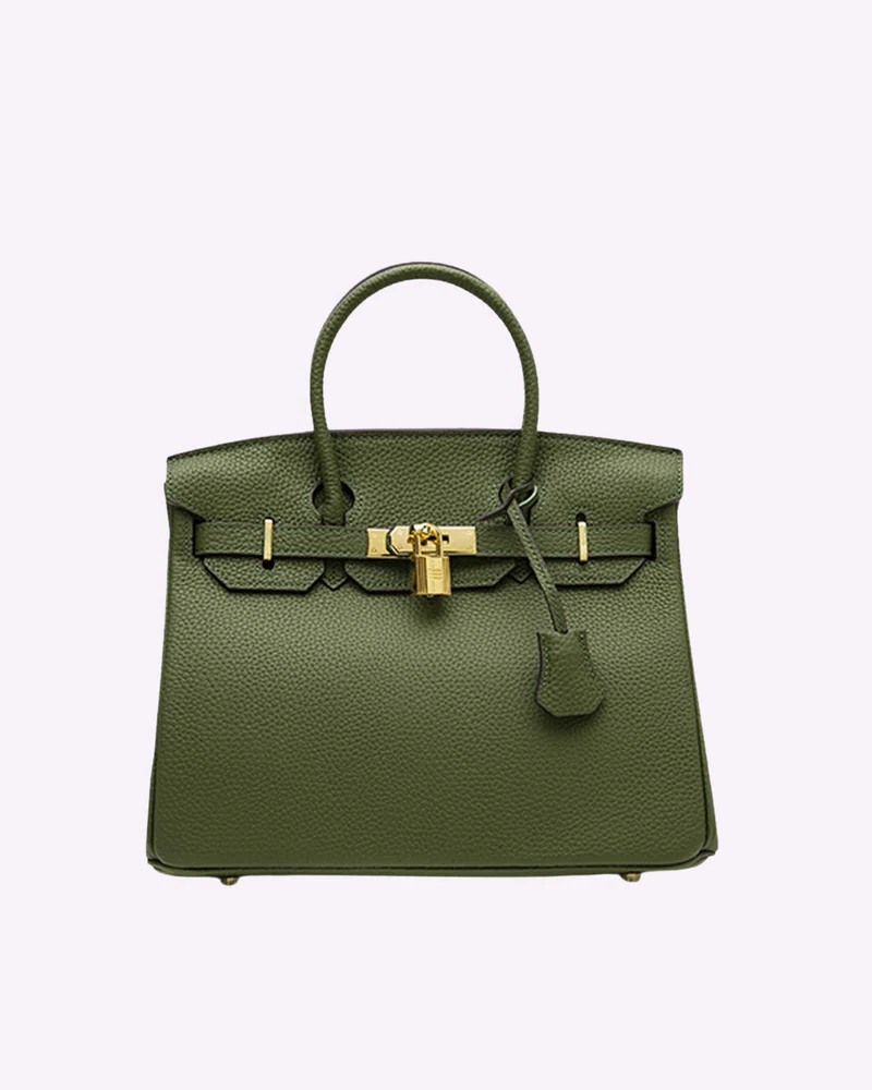 Luksus lædertotalbag til damer - elegant taske til arbejde og rejser