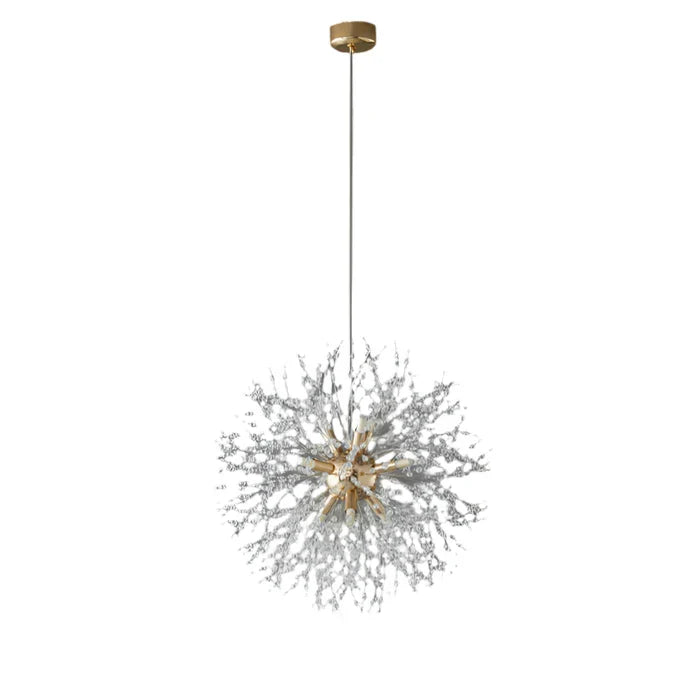 Eksklusiv krystallysekrone – Elegant loftslampe til raffinerede interiører