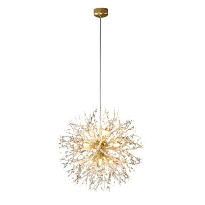 Eksklusiv krystallysekrone – Elegant loftslampe til raffinerede interiører